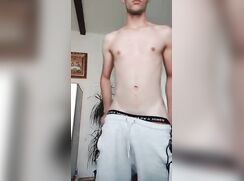 Strip Boy from Europe Twink Solo Porn