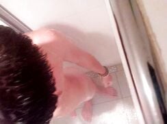 Brother cums - Spying on my straight brother in the shower