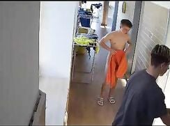 some boys walking nude in the hall cam porn