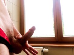 [ABX][5][922] - School teen masturbation in a public toilet, maybe with guests