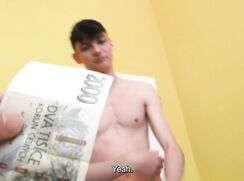 AA Vid - Gay porn twinkie banged for cash bareback boys tube