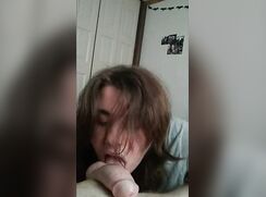 cock hungry twink blowjob