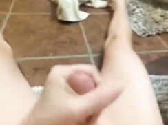 [OC][Old clips][B84] Brother's home so I wank in the bathroom